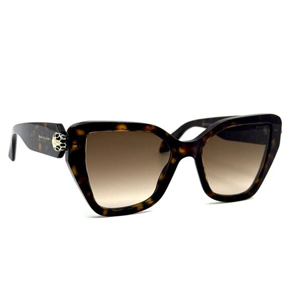 NEW!!! BVLGARI Sunglasses Serpenti BV40033I 52F Authentic